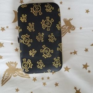 3 for $25: Gold Skull Wallet/Card Holder